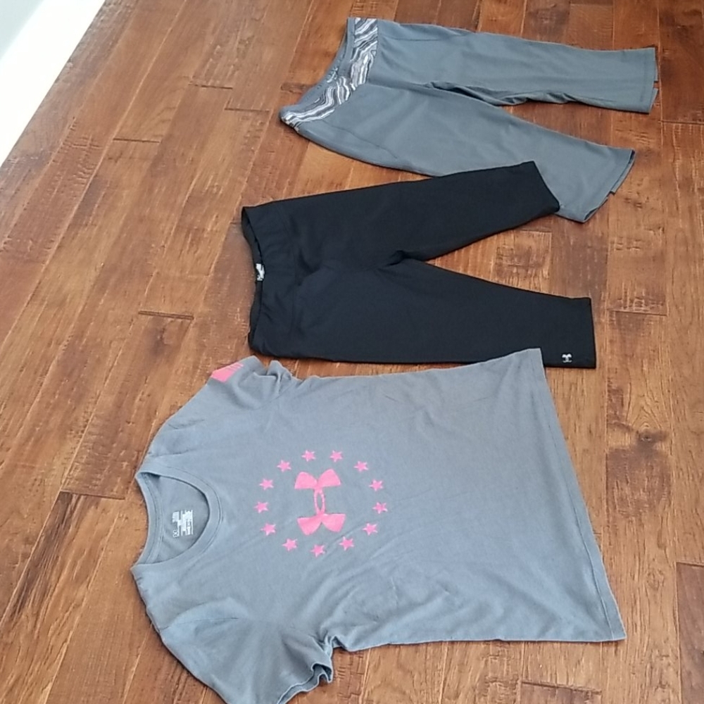 Lot 3 XL athletic wear and tee